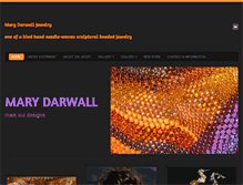 Tablet Screenshot of marydarwalljewelry.com